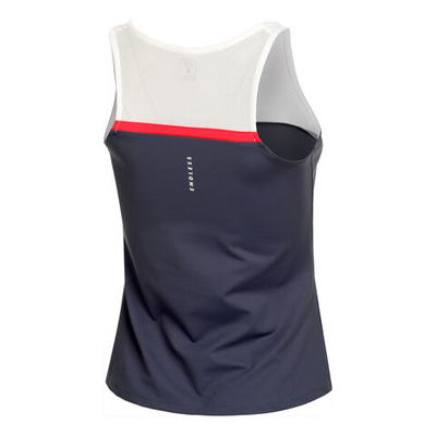 Женская теннисная майка Endless Lace Tank Top Women - Dark Blue, White