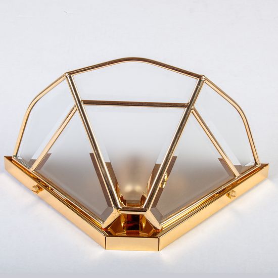 Бра CREMASCO 1007/1Appl-Base Satinato M+Cristallo