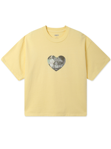 Женская Футболка Obey Vision And Desire