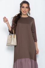 Платье Русалка (коричневое) П12097 LT Collection