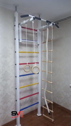 Монтаж шведской стенки Sv Sport враспор