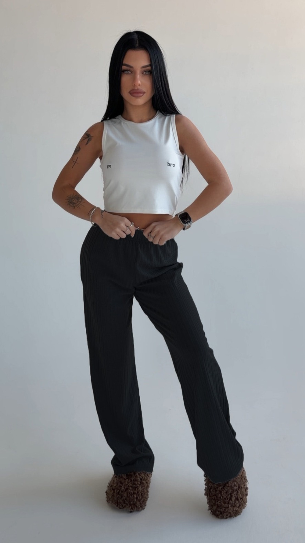 Костюм двойка со сборкой