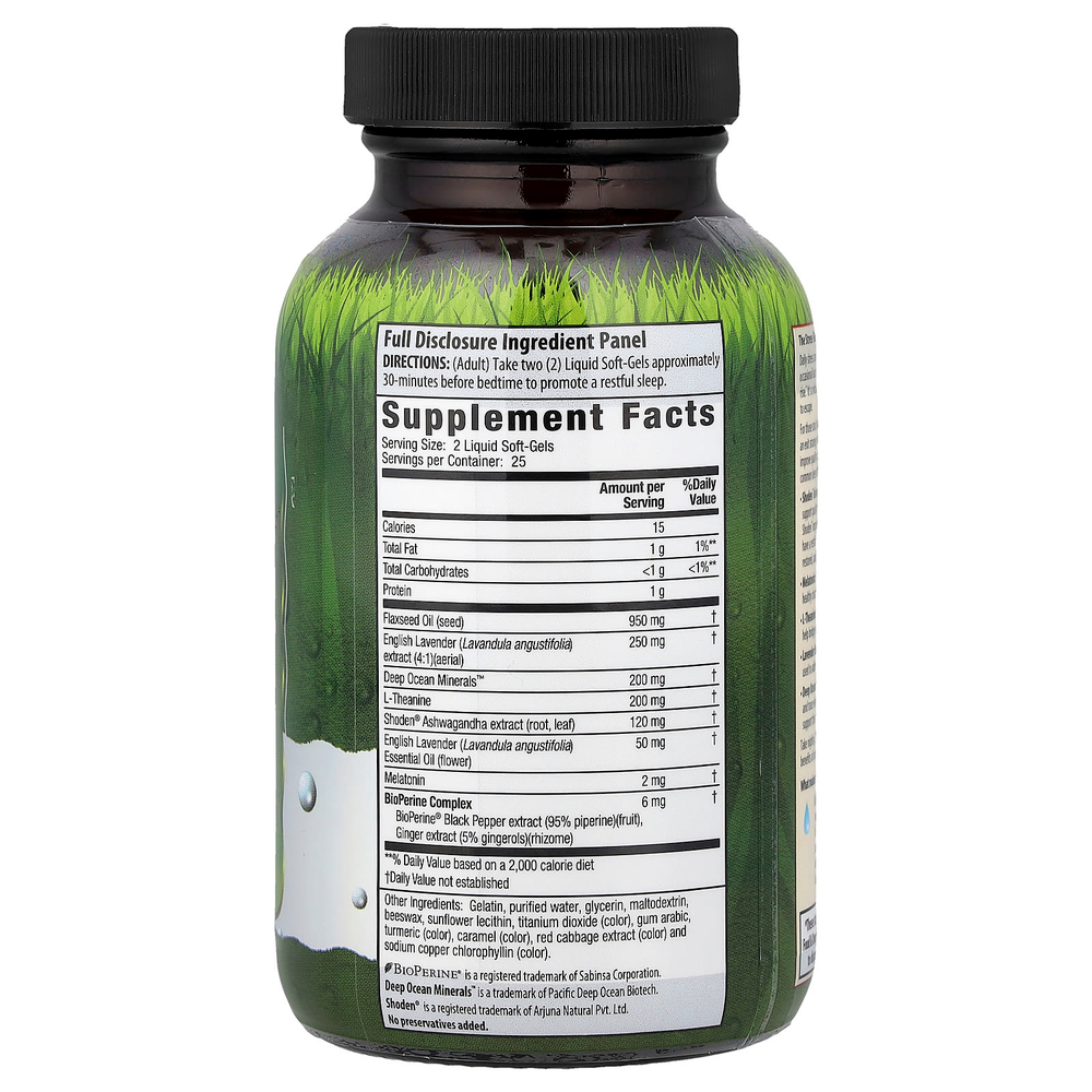 Irwin Naturals, Stress-Defy Sleep PM™, 50 капсул с жидкостью