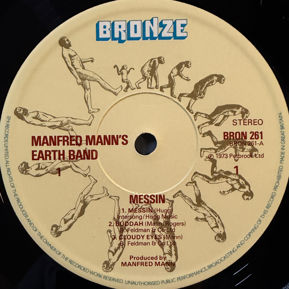 Manfred Mann's Earth Band ‎– Messin' (Англия 1977г.)