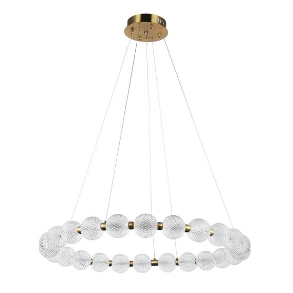 Подвесная светодиодная люстра Modelux Modestyle MS.8014.800 AB