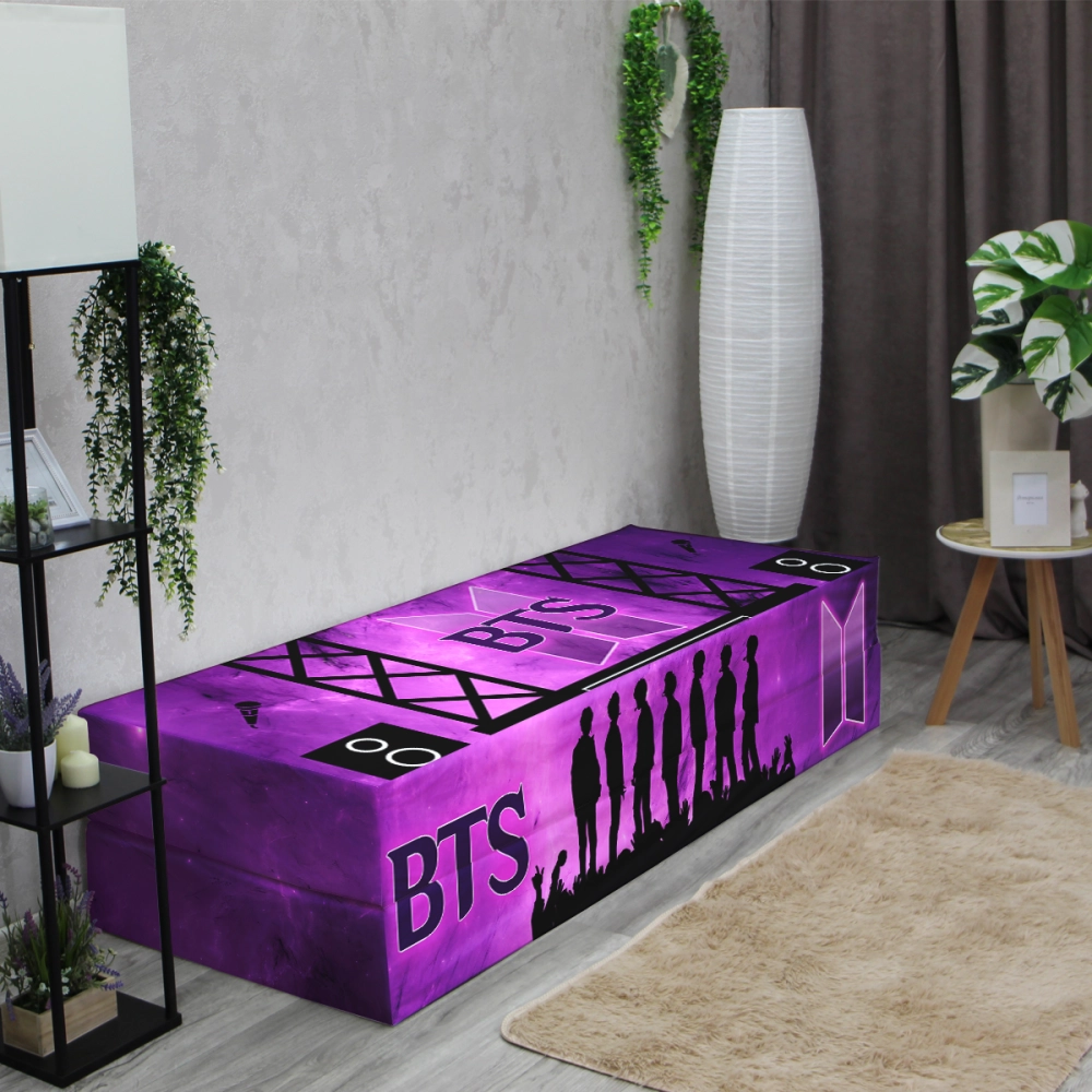 Бескаркасный диван кровать раскладной "BTS"