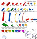 Конструктор Leco Дворцы GigaBloks 5"