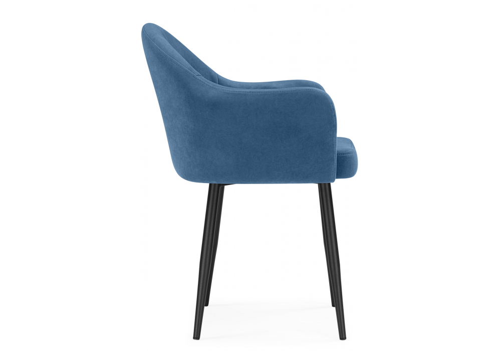 Стул на металлокаркасе Woodville Морено marseille 30, черный