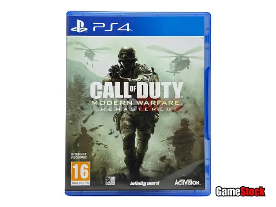 PS4 Call of Duty: Modern Warfare Remastered Б/У CUSA-05379 (Английская версия)