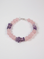 Браслет "Розовый вечер"