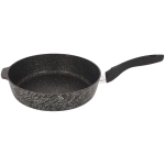 Сковорода глубокая 28см с ручкой «Грация» (черный/серебро) сгчс280а