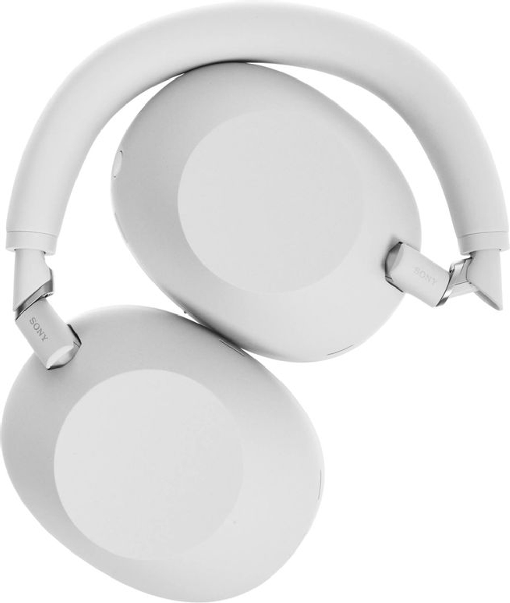 Наушники Sony WH-1000XM6, 3.5 мм/Bluetooth, мониторные, серебристый [wh1000xm6/sme]