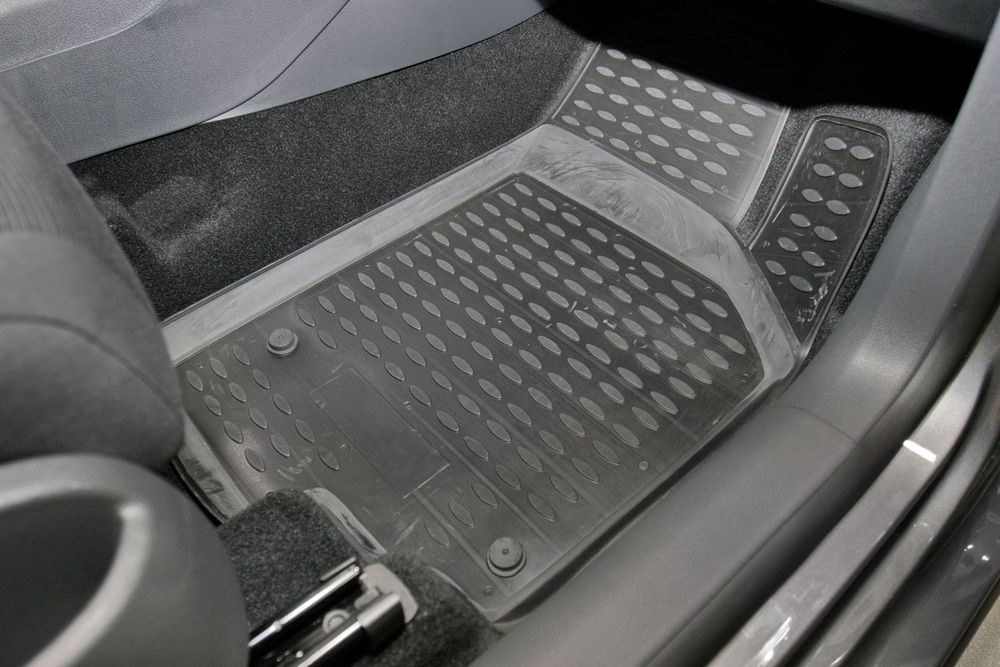 Коврики Standard, в салон VW Golf Plus 12/2004- , 4 шт. (полиуретан, чёрные) Element.NLC.51.16.210