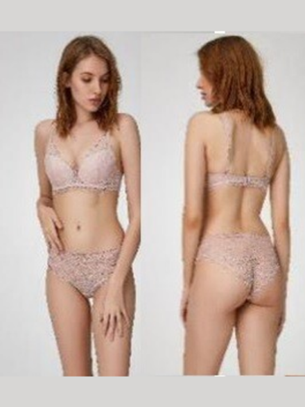 PPM18_LP3022 Трусы OLEVE Пепельная роза (L)