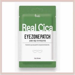 Тканевые успокаивающие патчи с центеллой Prreti Real Cica Eye Zone Patch 30 шт (15 пар)