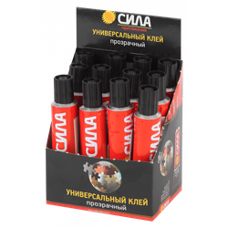 Клей СИЛА SUTB-30 универсальный прозрачный 30 мл туба