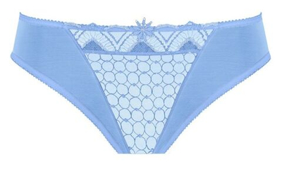 Трусы-слипы Valeria с ажуром (Размер: 46) (Цвет: голубой)
