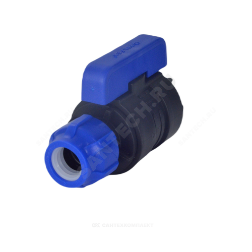 Кран шаровой компрессионный Дн 25х3/4" ВР Ру16 VALFEX 1210012525034