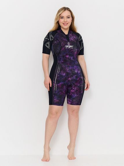 Гидрокостюм Sargan Nero 2.0 Shorty lady 2 мм GalaxyAPE-07/черный