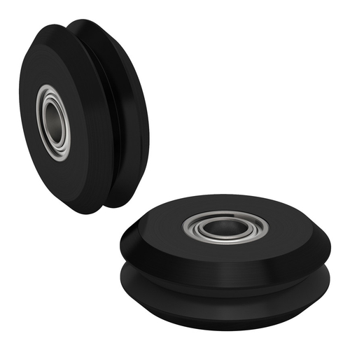 3600 Series W-Wheel (6mm Bore, 29mm OD, 10mm Width) - 2 Pack