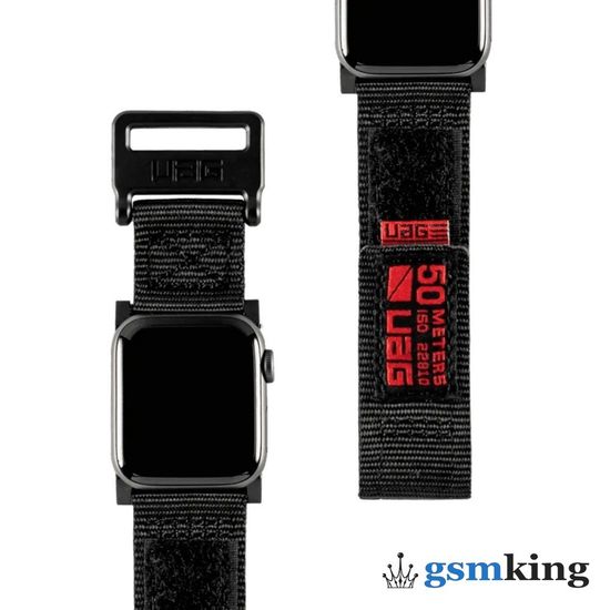 UAG Watch Active Strap for Apple Watch 42|44|45mm Black (Чёрный)19148A114040