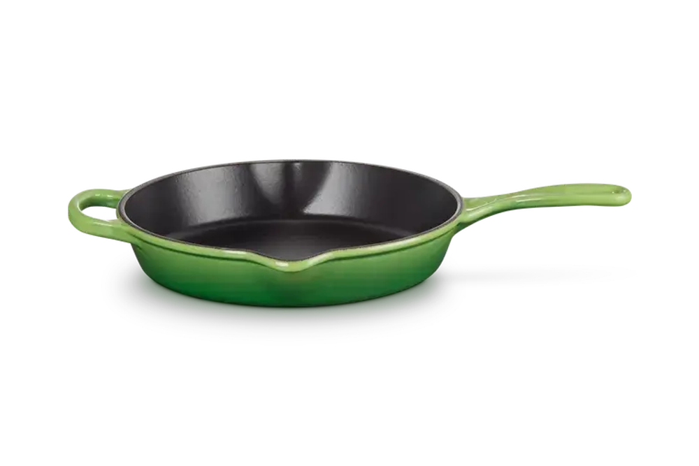 Le Creuset Сковорода чугунная 26см бамбук зеленая