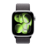 Умные часы Apple Watch Series 11 GPS, 42mm, Silver Aluminium Case with Dark Gray Sport Loop