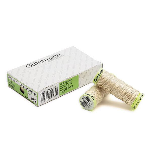 Нитки отделочные Gutermann Top Stitch 30 (30 метров), 5 кат. | 169 пломбир