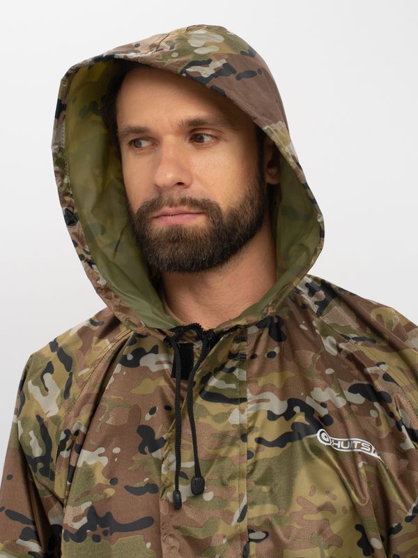 Плащ ВВЗ ткань Таффета PVC (20000мм) цвет Мультикам