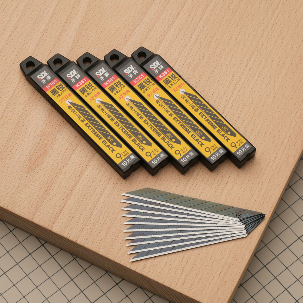 Лезвия SDI каленые 30 градусов (10 шт)