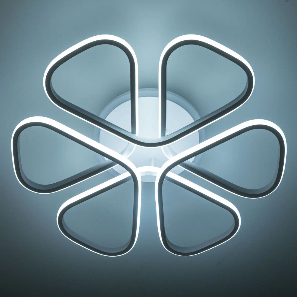 Citilux Сезар Смарт CL233A250E RGB Умная люстра Белая