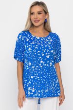 Блуза Маргоша (ярко-голубая) Б13813-16М LT Collection