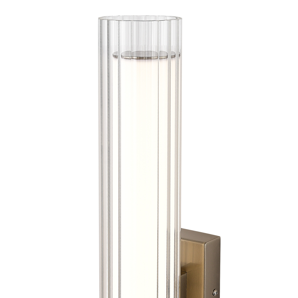 SL2010.111.01 Светильник настенный ST-Luce Никель/Белый, Прозрачный LED 1*13W 3000K/4000K ENFYS