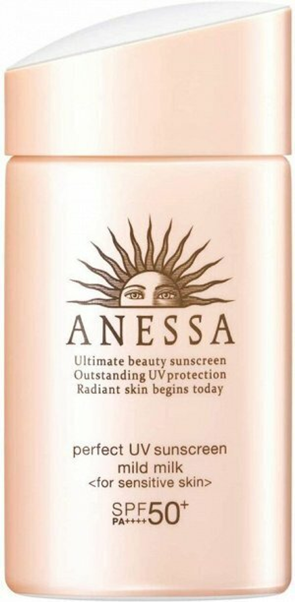 SHISEIDO Anessa Mild Milk For Sensitive Skin - солнцезащитный флюид для чувствительной кожи