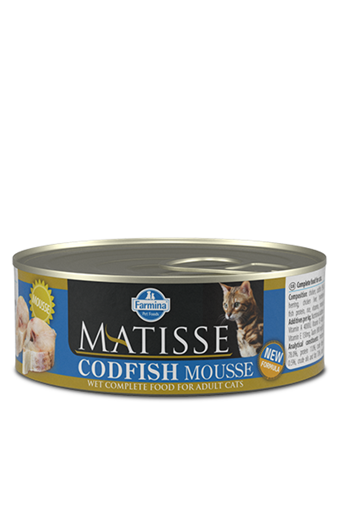 Matisse Мусс для кошек с Треской, 85гр
