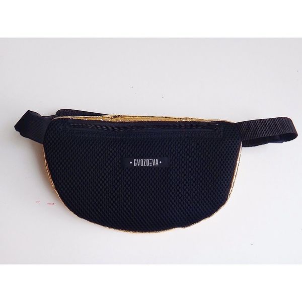 Сумка Поясная Gvozdeva Золотая - фото 12