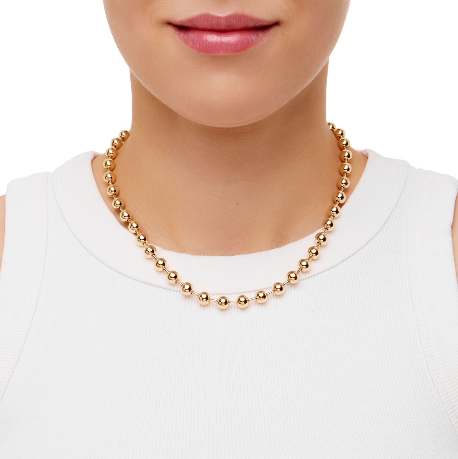 Колье Bare Chain Necklace – Gold