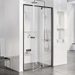 Душевая дверь Ravak Pivot PDOP2-120 профиль чёрный