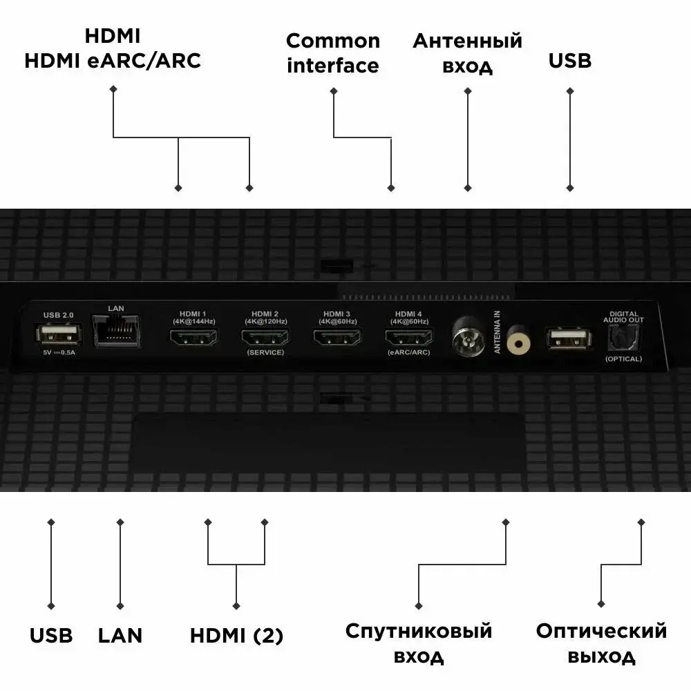 Телевизор TCL 65C855,4K UHD, Mini-LED, Smart TV