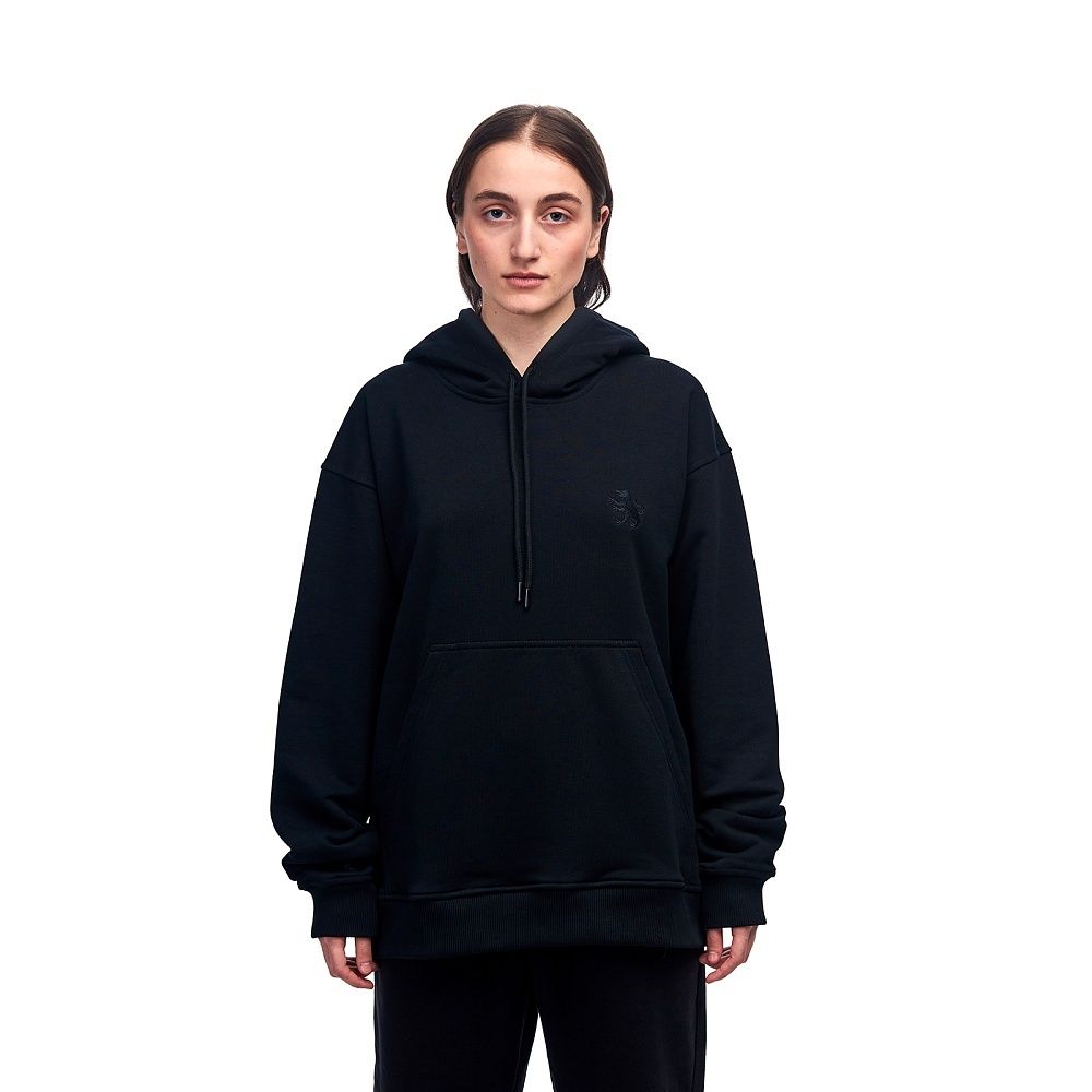 Худи Волчок Герб Light черный