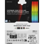Память оперативная Kingston 32GB 3200MT/s DDR4 KF432C16RB2AK4/32 CL16 DIMM (Kit of 4) FURY Renegade RGB