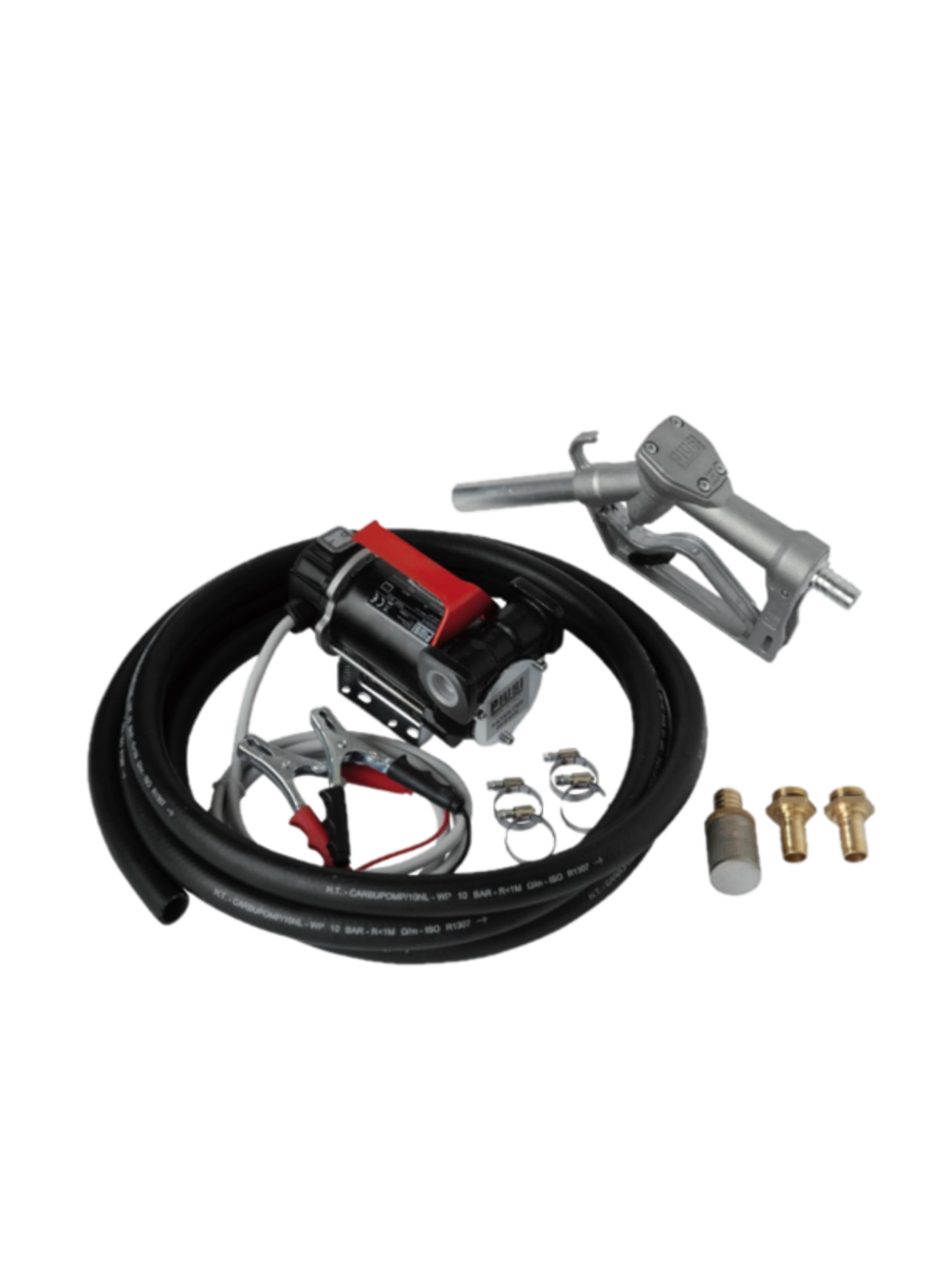 Battery Kit 3000 INLINE 12V - Мобильный комплект для перекачки ДТ (мех. пистолет), 50 л/мин
