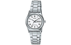CASIO Women"s Standard Series 25mm Silver Watch LTP-V006D-7B