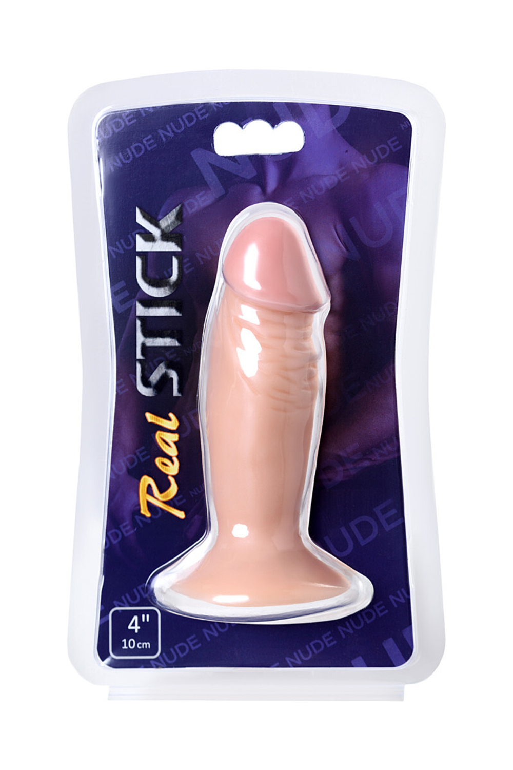 Реалистичный фаллоимитатор TOYFA RealStick Nude, PVC, телесный, 12,5 см