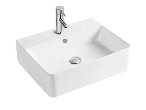 Раковина накладная ROVENO PC-8230 (52*42*15.5) белая PC-8230