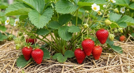 Рассада земляники садовой (клубники) «Альба» (Ранняя, крупноплодная)