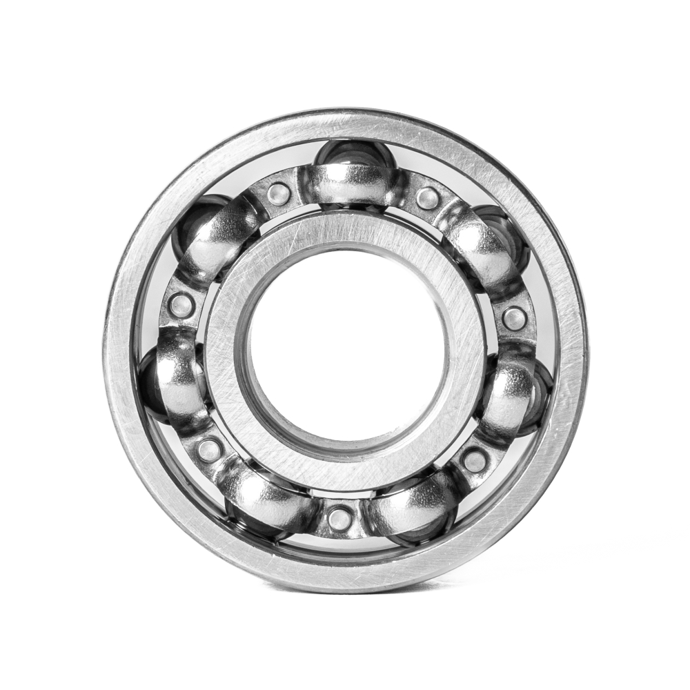 Подшипник шариковый радиальный однорядный открытый с проточкой на наружном кольце, 25х62х17 мм