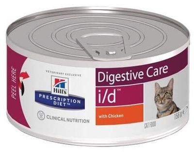 Hill's PD  i/d ж/б 156г диет.корм д/кошек при заболеваниях пищеварительного тракта (4628)