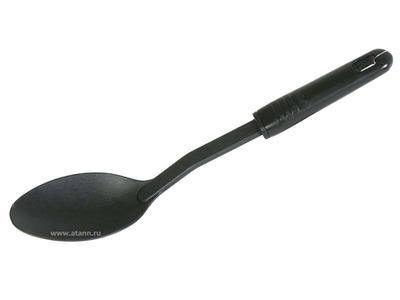 Ложка кулинарная БЛЭК, жаропрочный нейлон VETTA