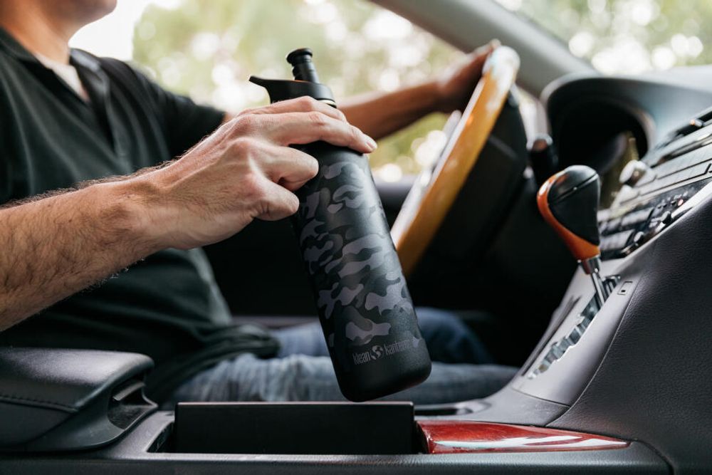 Бутылка Klean Kanteen Classic Sport 27oz (800 мл) Black Camo